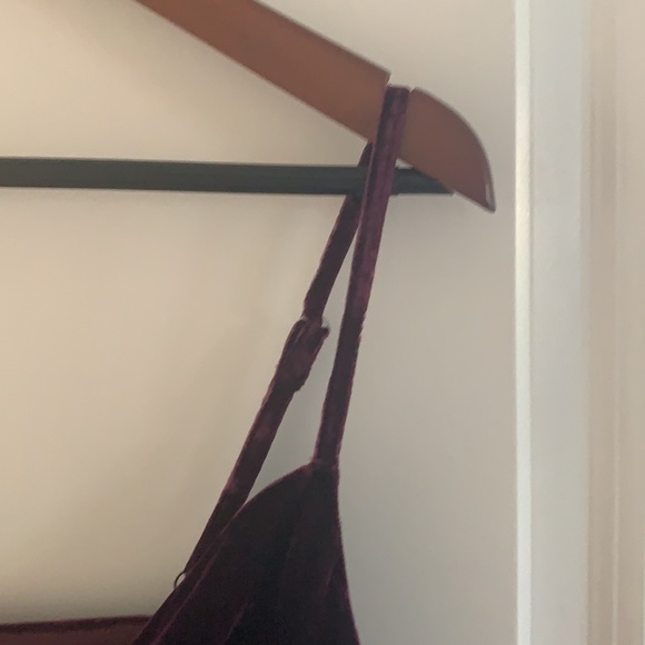 Velvet Cowel-Neck Camisole - Picture 3 of 5